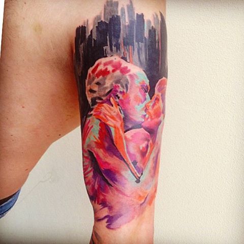 Watercolor Tattoos By Ondrash