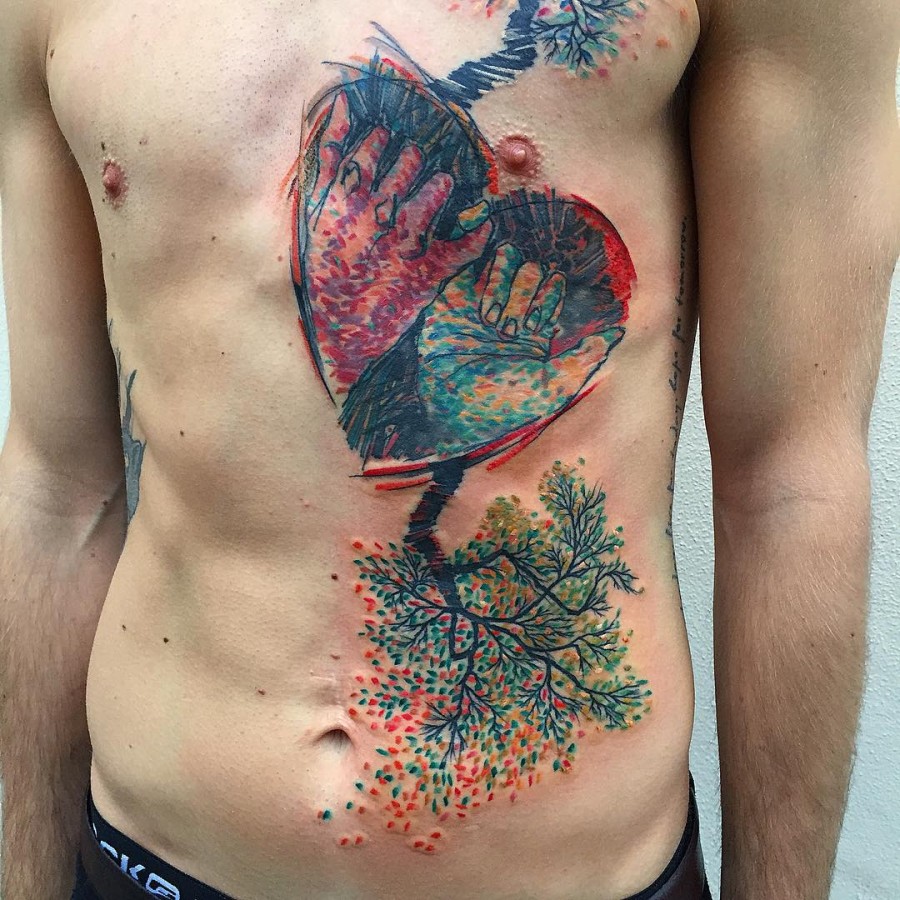 Watercolor Tattoos By Ondrash