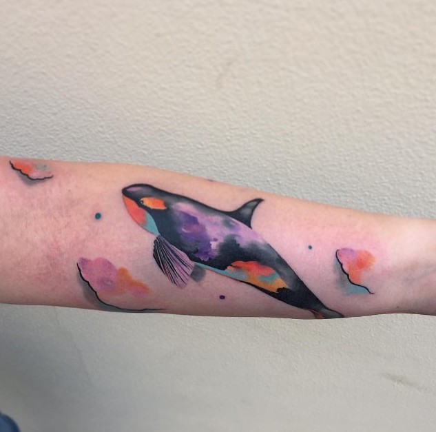 Watercolor Tattoos By Ondrash