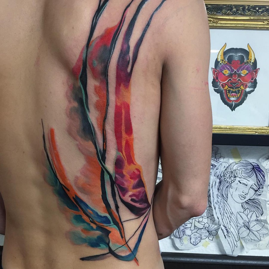 Watercolor Tattoos By Ondrash