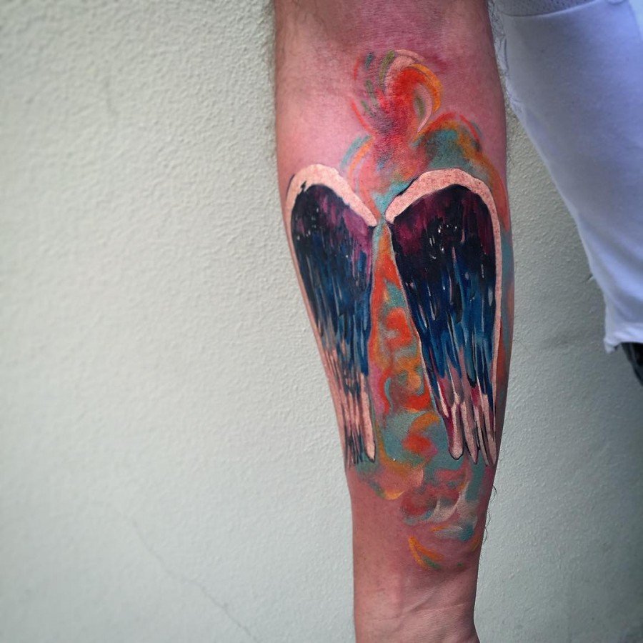 Watercolor Tattoos By Ondrash