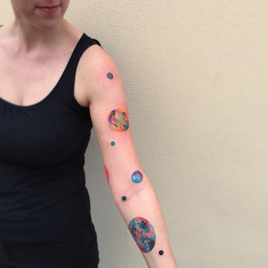 Watercolor Tattoos By Ondrash