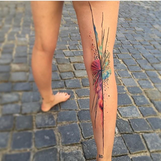 Watercolor Tattoos By Ondrash