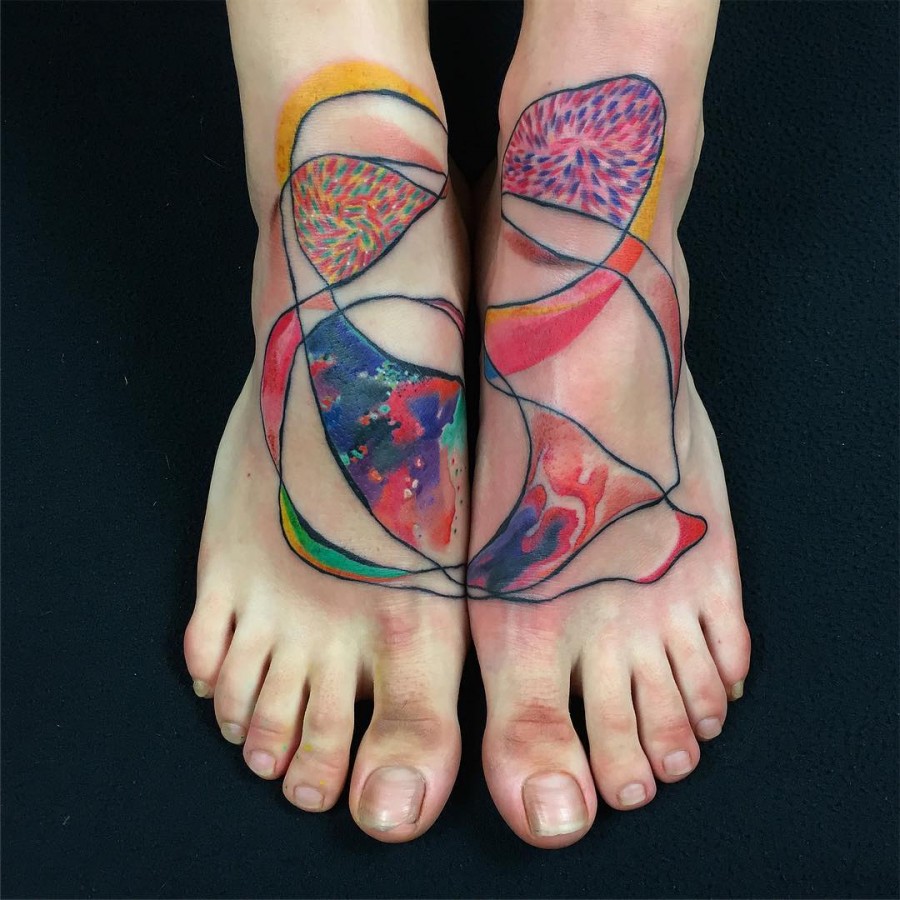 Watercolor Tattoos By Ondrash