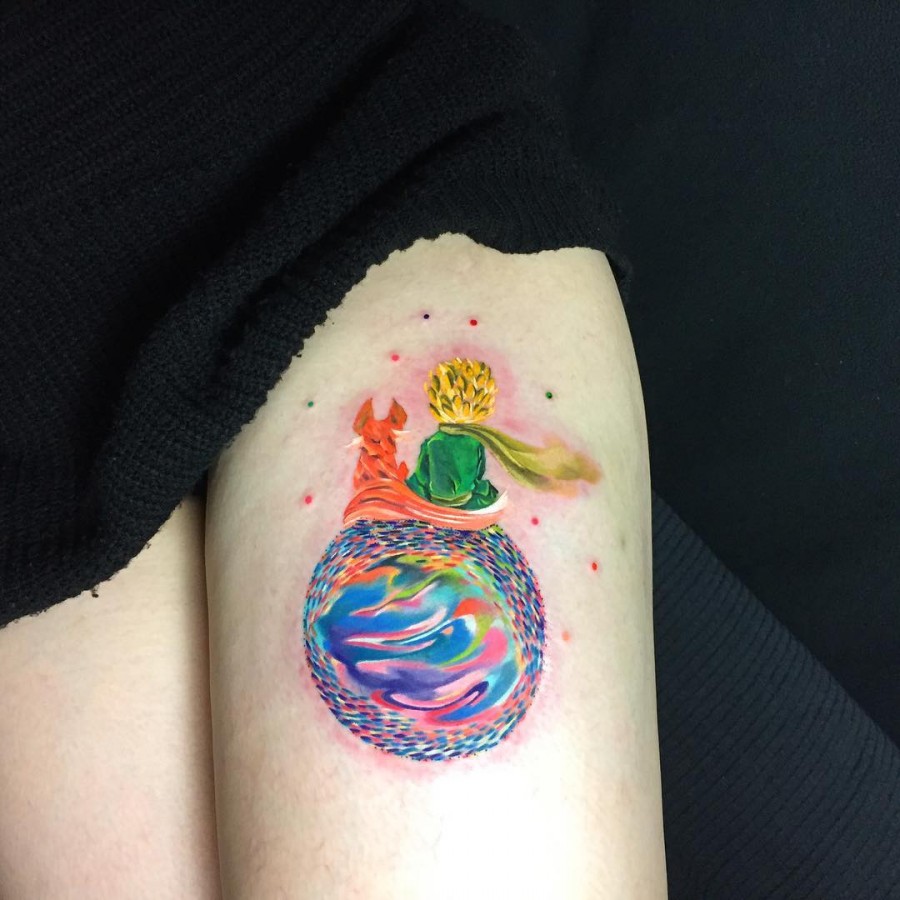 Watercolor Tattoos By Ondrash