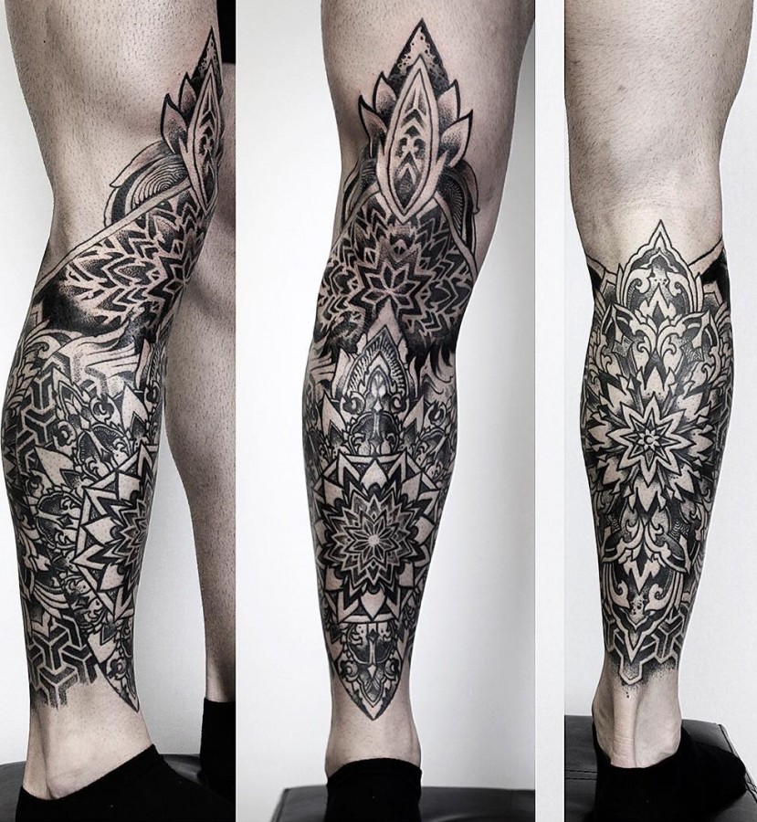 Mandala Sleeve Tattoos