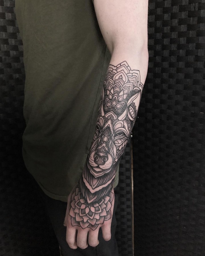 Mandala Sleeve Tattoos