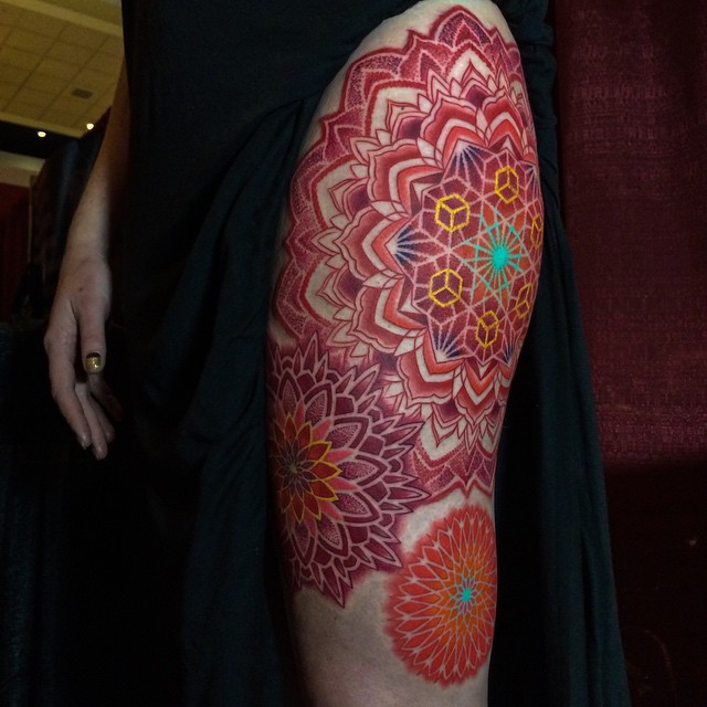 Mandala Sleeve Tattoos