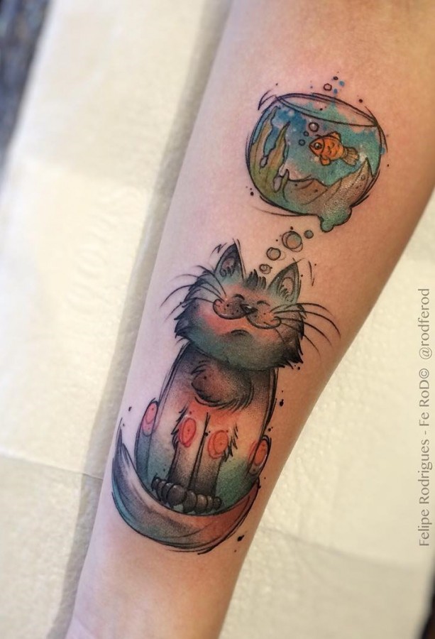 Cat tattoos