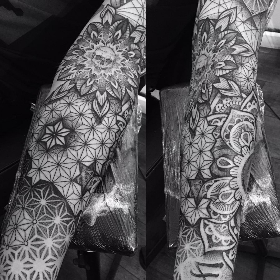 Mandala Sleeve Tattoos