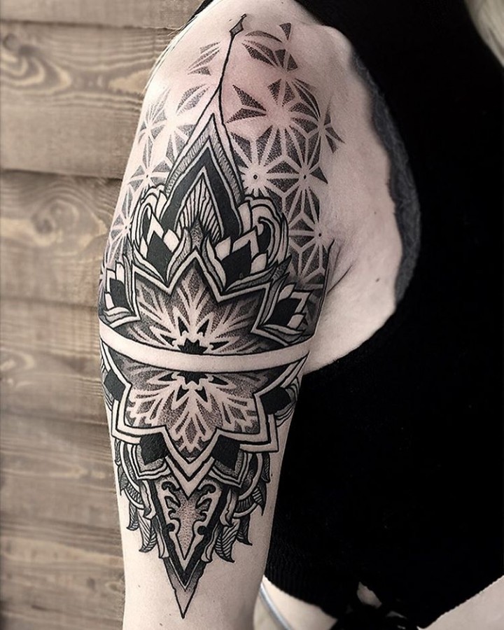 Mandala Sleeve Tattoos