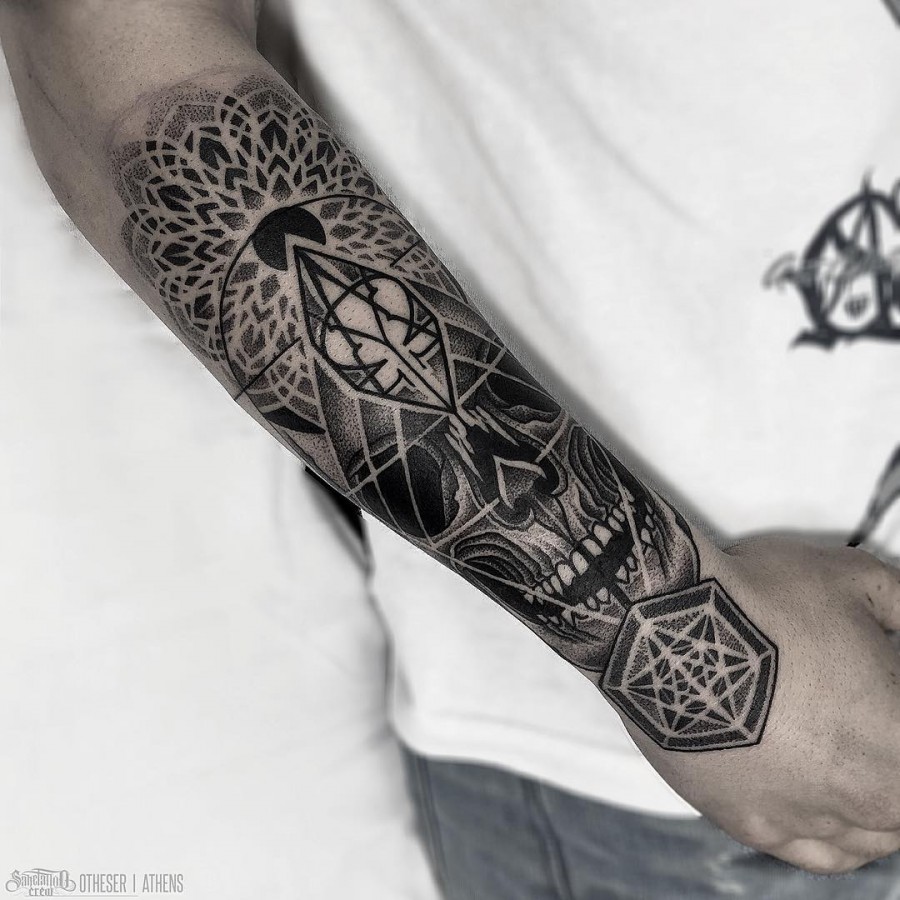 Mandala Sleeve Tattoos