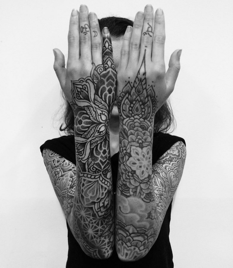 Mandala Sleeve Tattoos