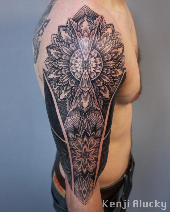 Mandala Sleeve Tattoos