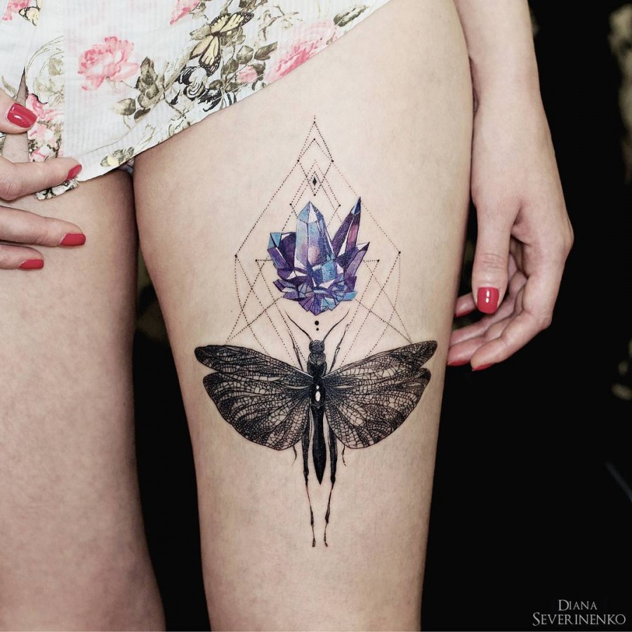 Diana Severinenko Nature Tattoos