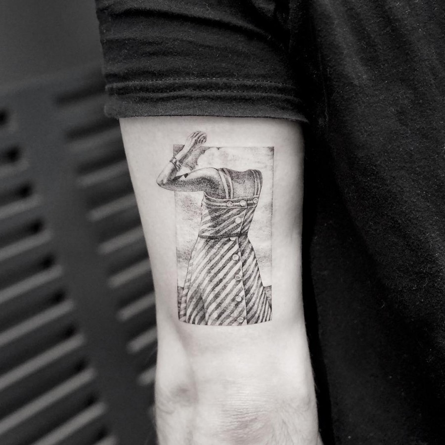 head in clouds tattoo