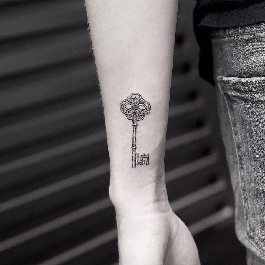 key tattoo