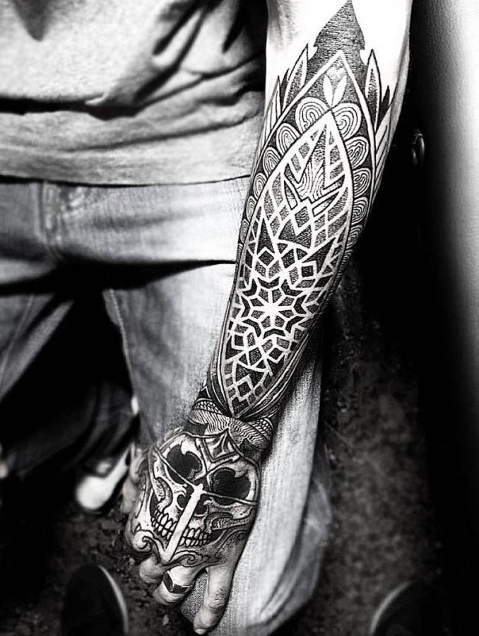 Mandala Sleeve Tattoos