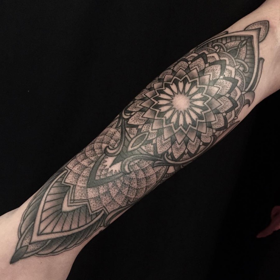 Mandala Sleeve Tattoos