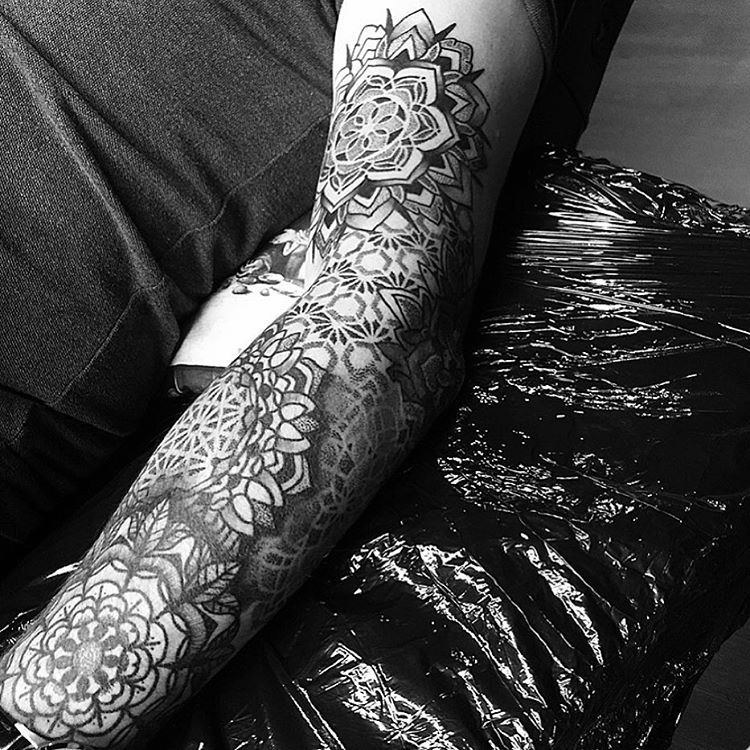 Mandala Sleeve Tattoos