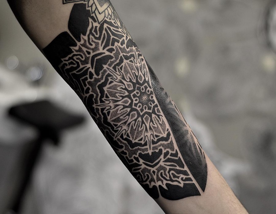 Mandala Sleeve Tattoos