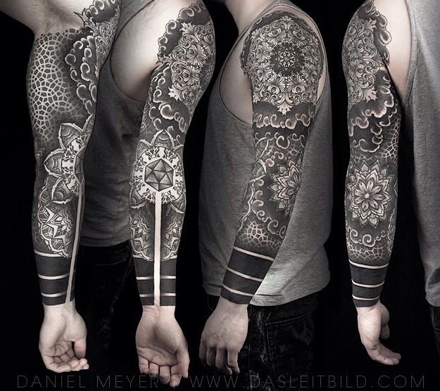 Mandala Sleeve Tattoos