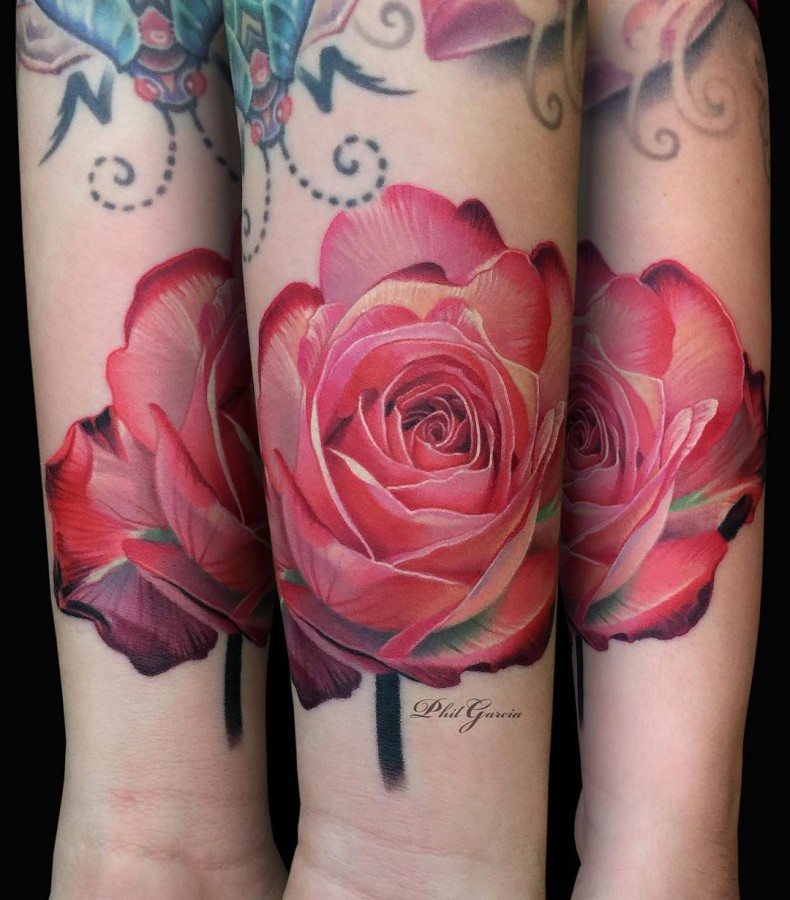 pink-and-red-rose-tattoo-by-phil-garcia