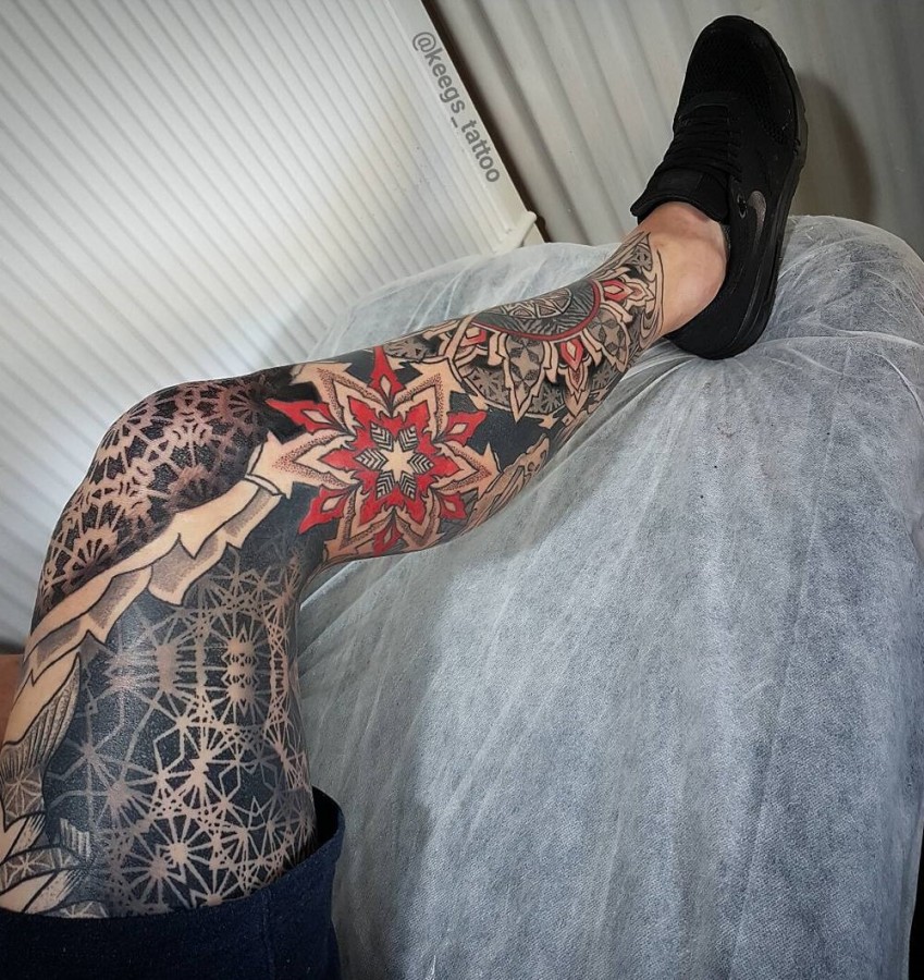 Mandala Sleeve Tattoos