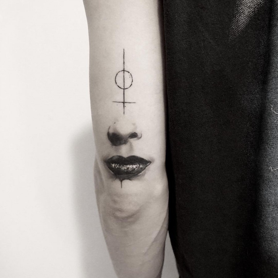 surreal tattoo