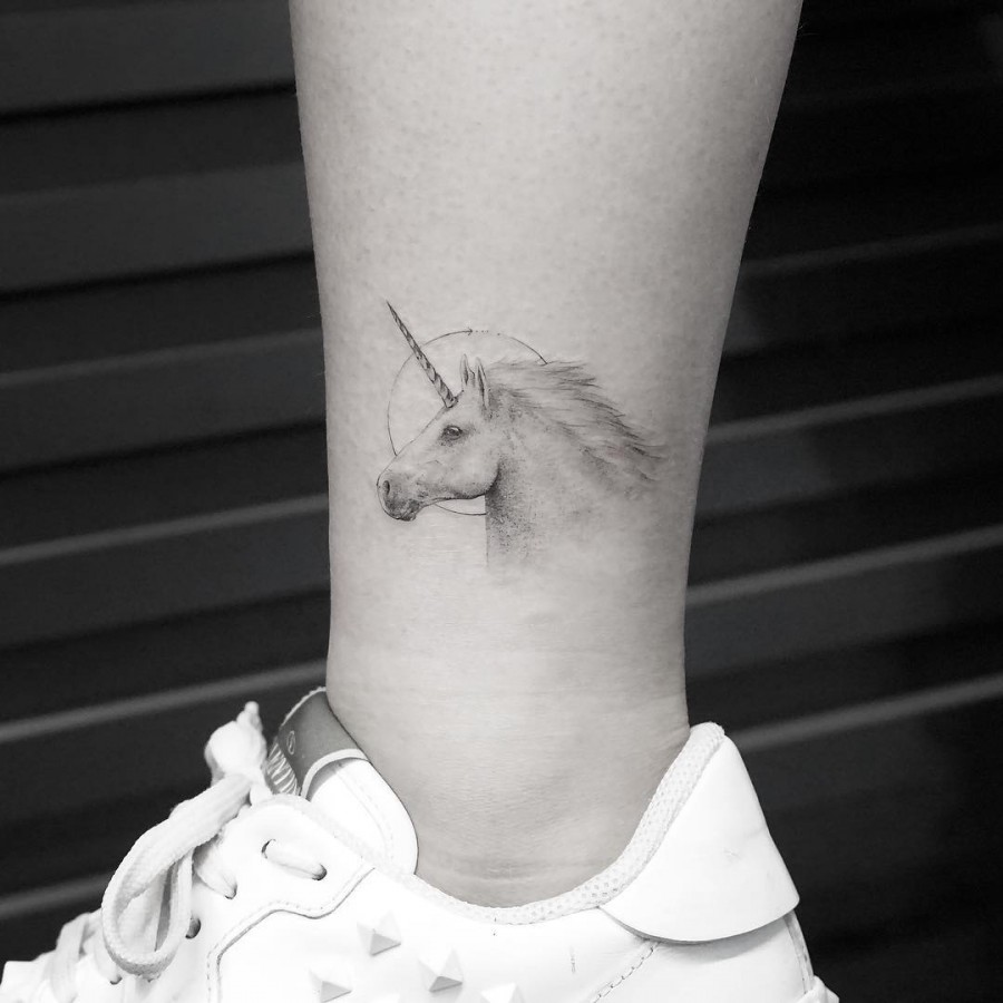 unicorn tattoo