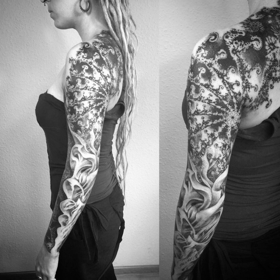 Mandala Sleeve Tattoos