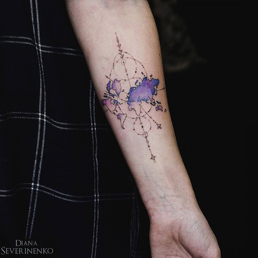 Diana Severinenko Nature Tattoos