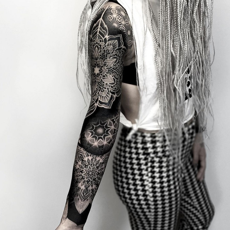 blackwork-full-sleeve-tattoo-by-darkside-tattoo