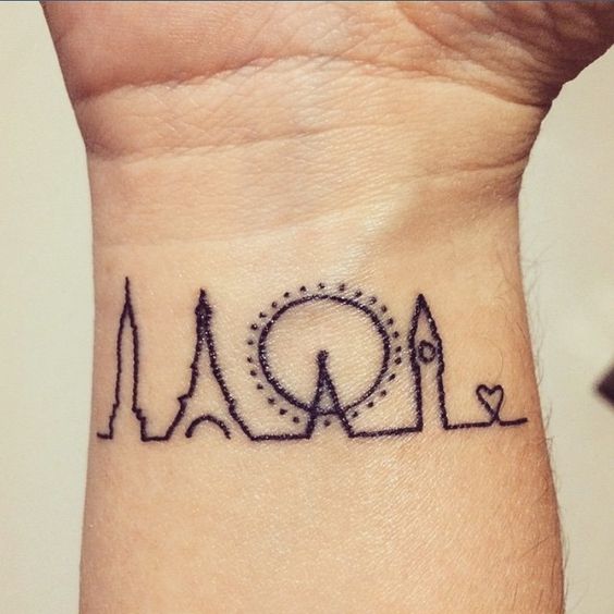 city tattoo for women