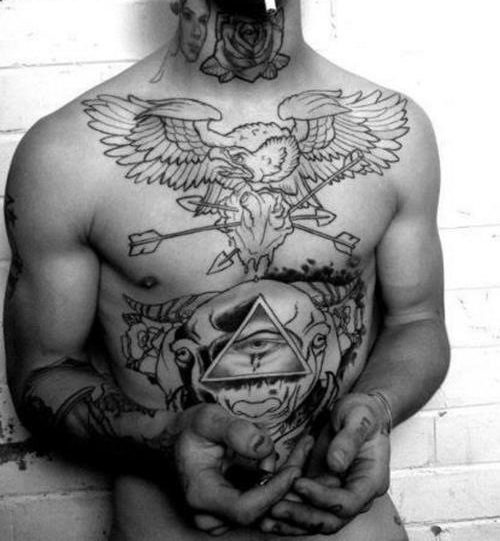 eagle tattoos for men