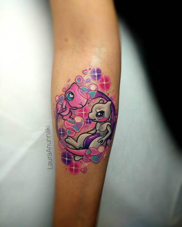 mew-and-mew2-pokemon-kawaii-tattoo