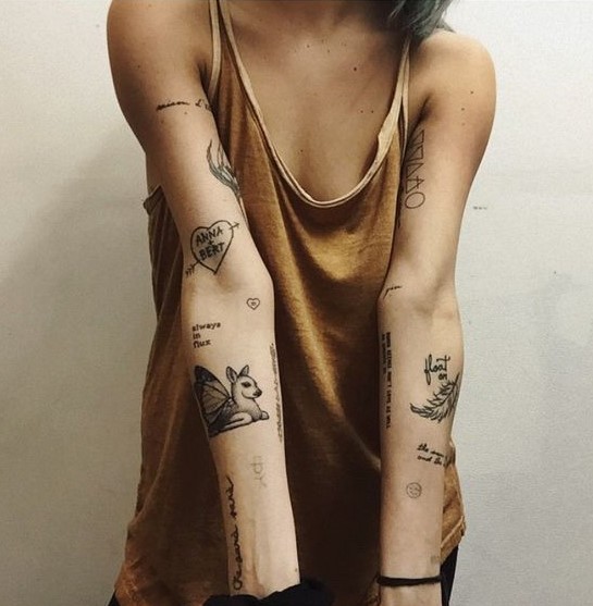 random tattoos for women