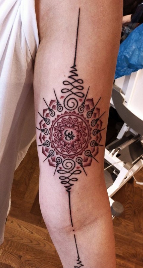 spiritual mandala tattoo