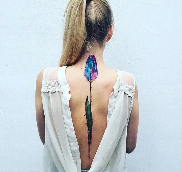 tulip tattoos for women