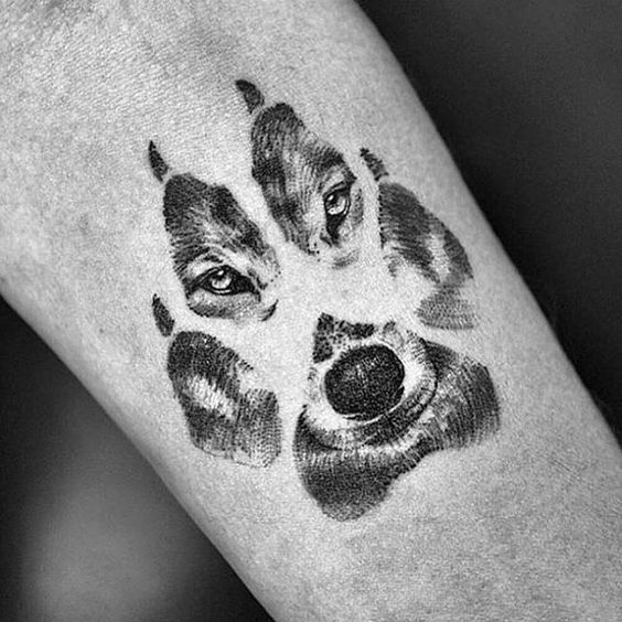 wolf-paw-print-tattoo