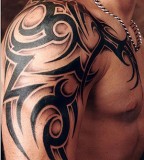 arm tattoo designs big tribal