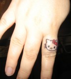 small tattoo designs finger