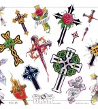 tattoo cross designs lots