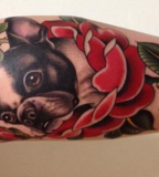 French-bulldog-in-flowers