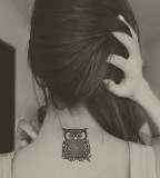 Owl-Neck-Tat