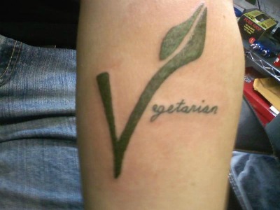 animal rights tattoo vegan symbol