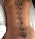 energy tattoo chakra system