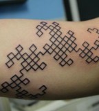 fractal tattoo dragon curve