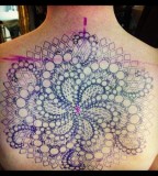 fractal tattoo fractal flower