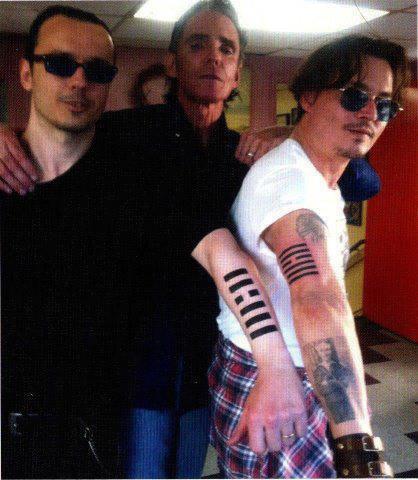 johnny depp tattoo wind over heaven